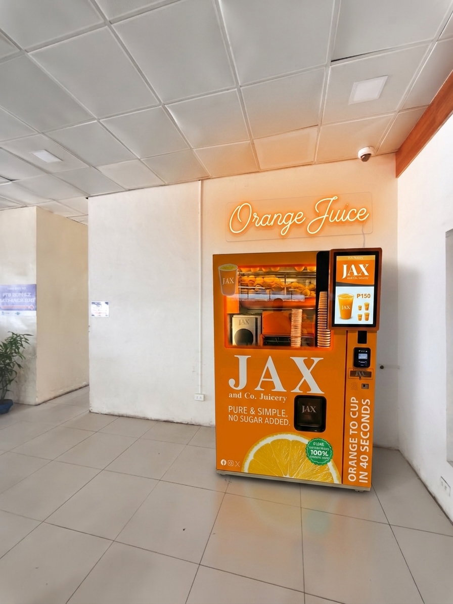 JAX and Co. Juicery Vending Machine