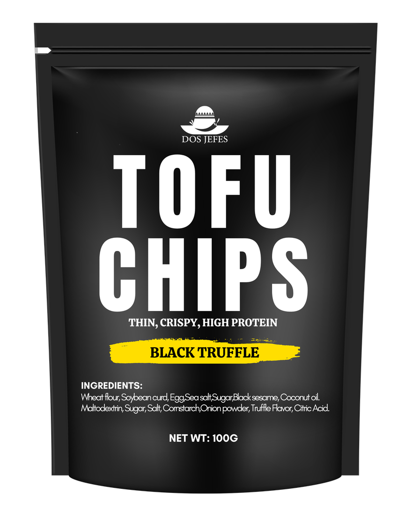 Dos Jefes Tofu Chips - Black Truffle
