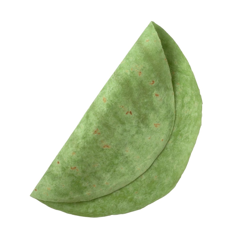 [CDTS10] Casa De Tortilla Flour Tortilla Wrap - Spinach (10")