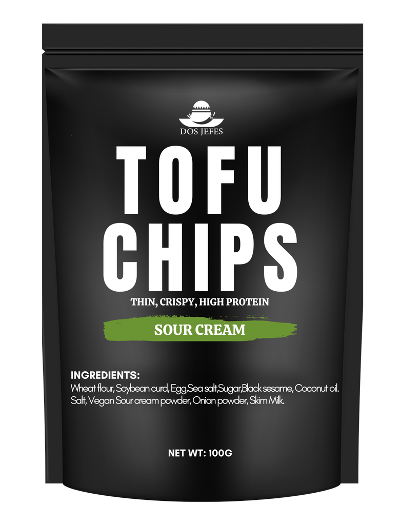 Dos Jefes Tofu Chips - Sour Cream