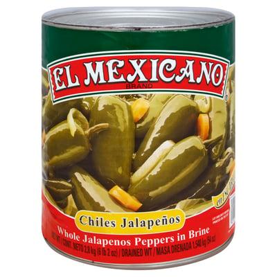 [EMW3] El Mexicano Whole Jalapeno 2.8kg