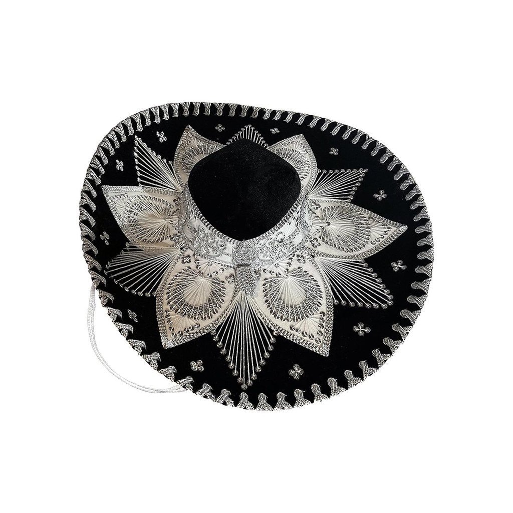 [HATM] Mexican Hat Charro Silver Pattern