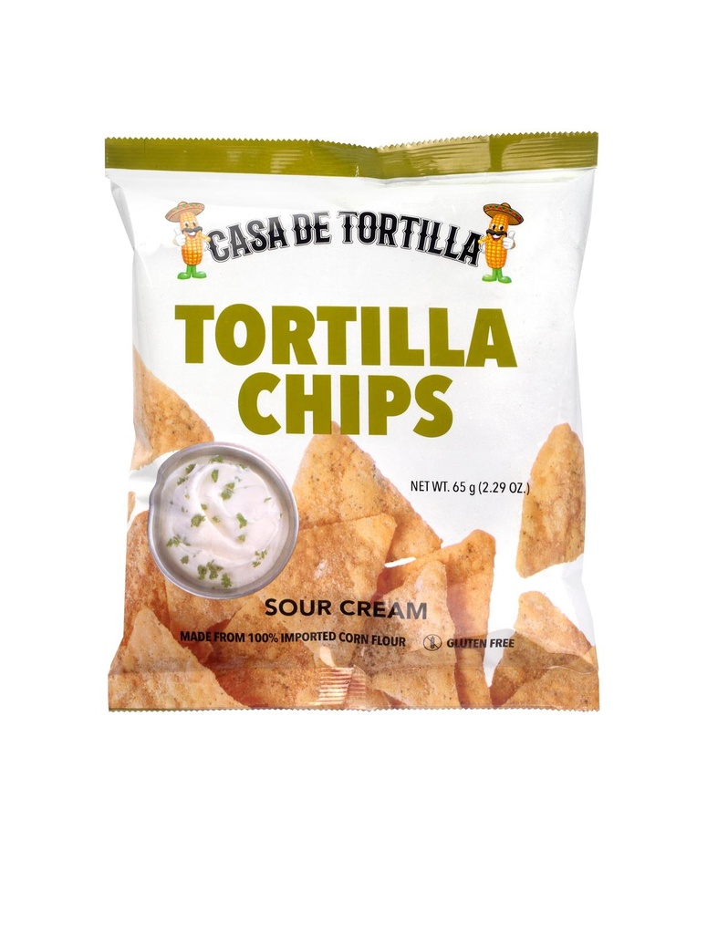 [NC250S] Casa De Tortilla - Tortilla Chips - Sour Cream