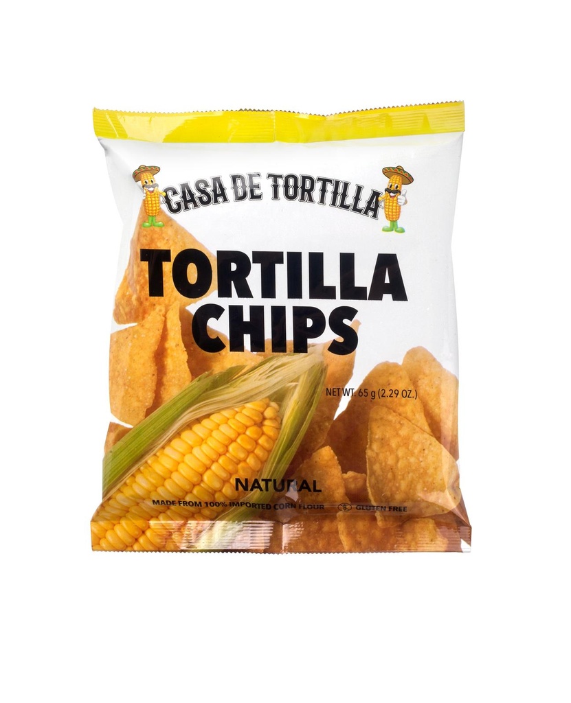 [NC65P] Casa De Tortilla - Tortilla Chips - Natural