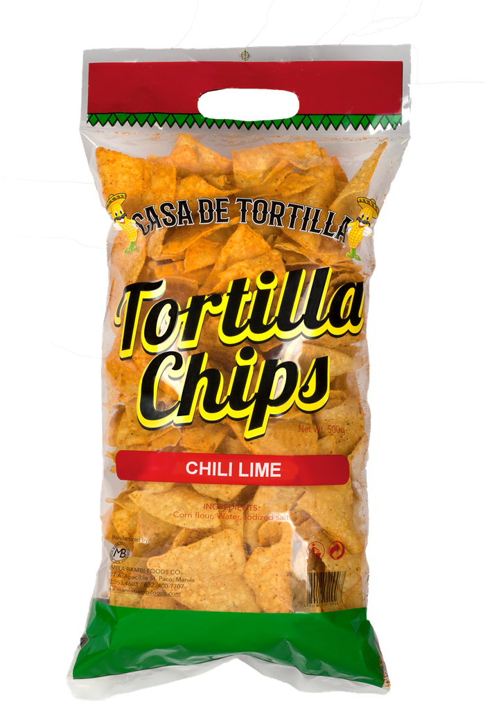 [NC250CL] Casa De Tortilla - Tortilla Chips - Chili Lime