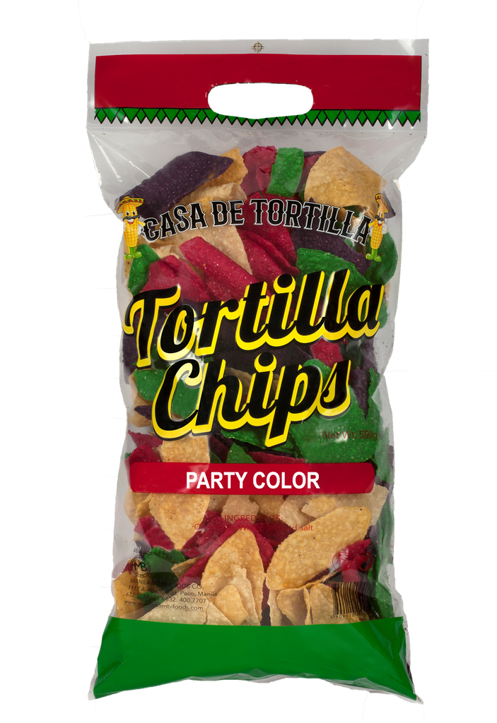 [TCPC5] Casa De Tortilla - Tortilla Chips - Party Color - 500g