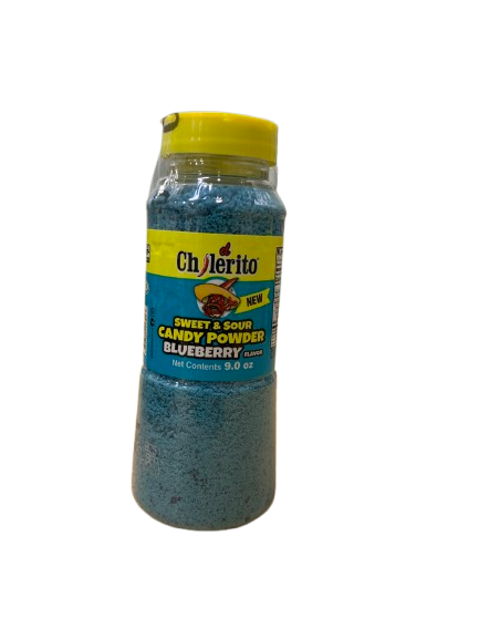 El Chilerito Sweet and Sour Candy Powder BLUEBERRY