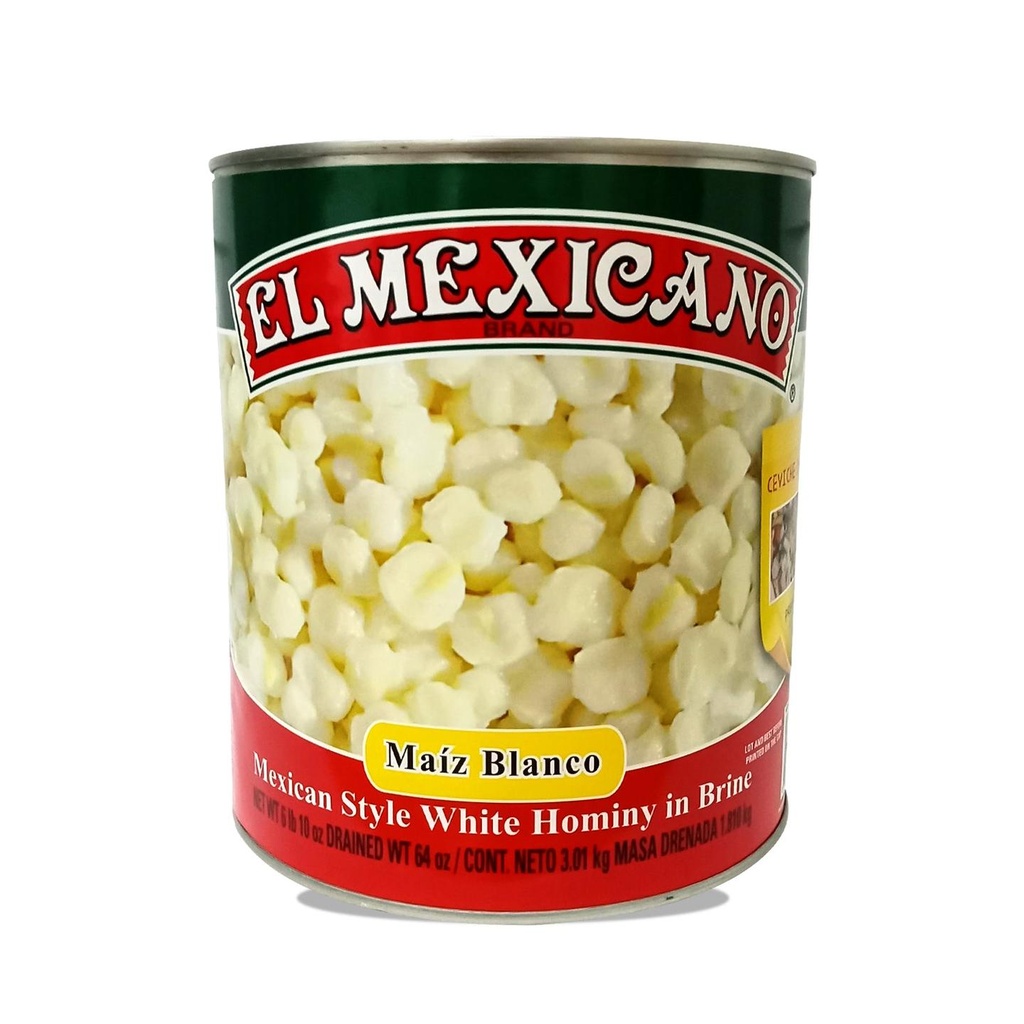 [HOM3KG] El Mexicano Maiz Hominy - 3kg